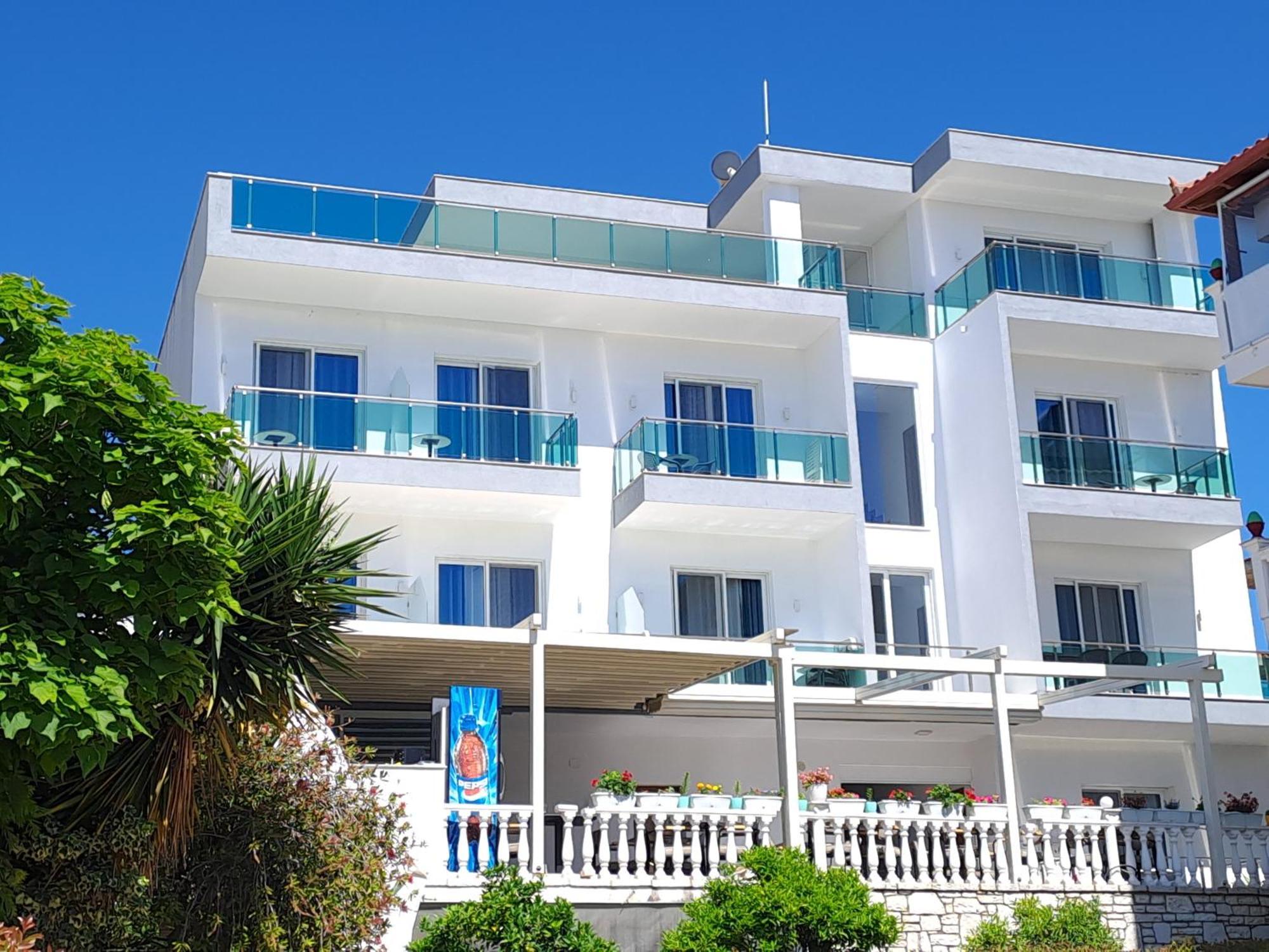 Hotel Vathi Ksamil Bagian luar foto