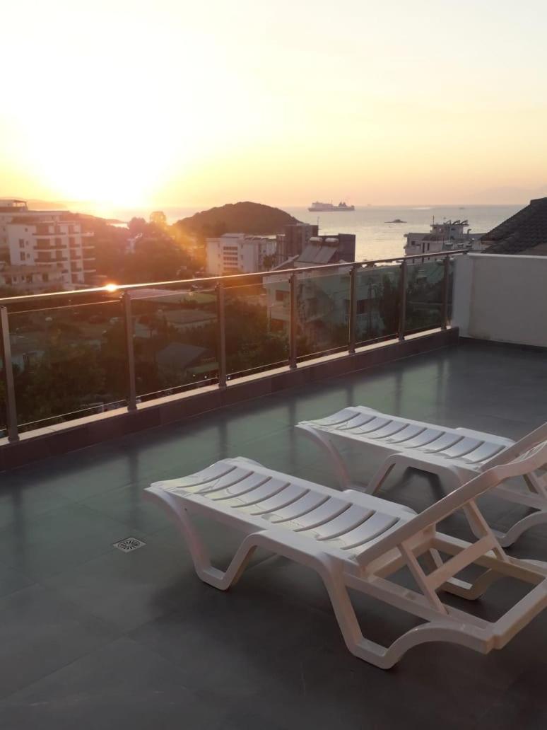 Hotel Vathi Ksamil Bagian luar foto